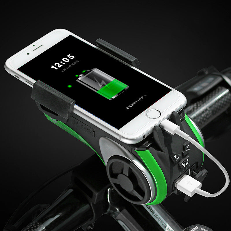 Bicycle Waterproof Bluetooth Audio MP3 Front Light