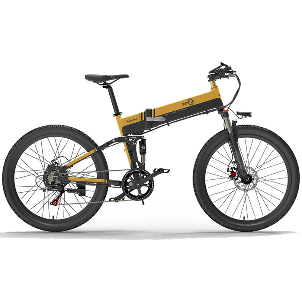 Bezior X500 Pro Electric Mountain Folding Bike - GOGOBEST BIKE 5